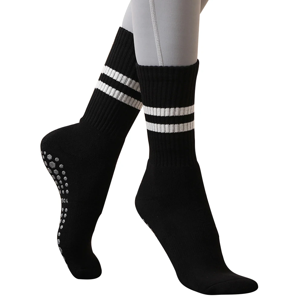 

Yoga Socks Pilates Ballet Socks for Women Anti Slip Cotton Sports Fitness Socks