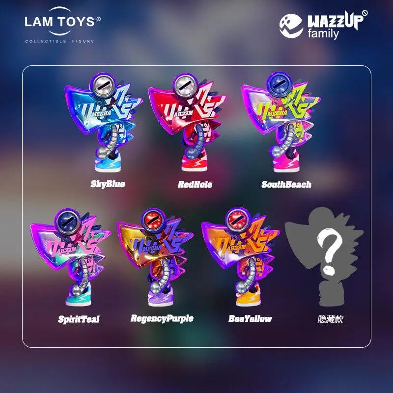 Wazzup Baby Chameleon 4-го поколения полумеханическая серия слепая коробка Kawaii