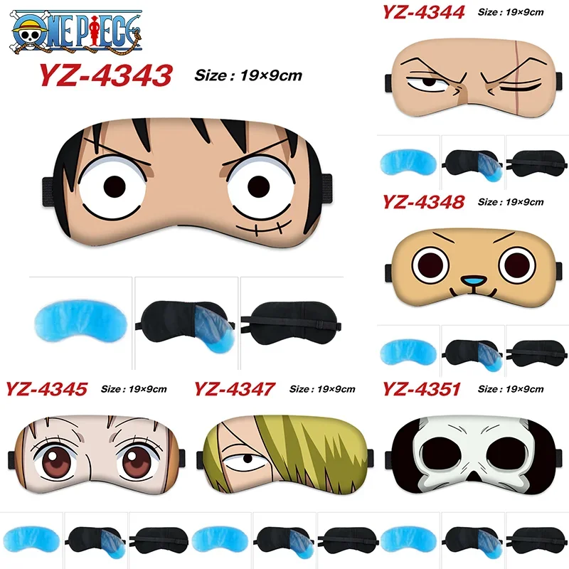 Аниме ONE PIECE Luffy Chopper Zoro Sanji нами и Робин Usopp Franky eyeпатч унисекс повязка на глаза Kawaii