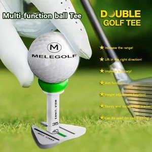 1PC Golf Ball Nail Sporting Training Aids Double Tee Step Down Golf Ball Holder Outdoor Plastic Golf in Pakistan