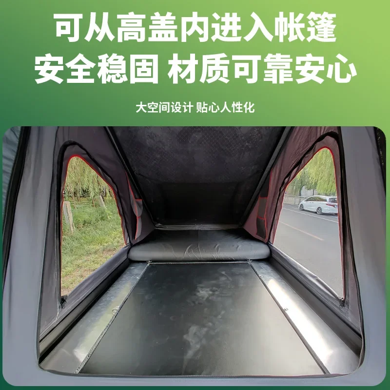 Пикап с высокой крышкой встроенная палатка алюминиевая треугольная крыша