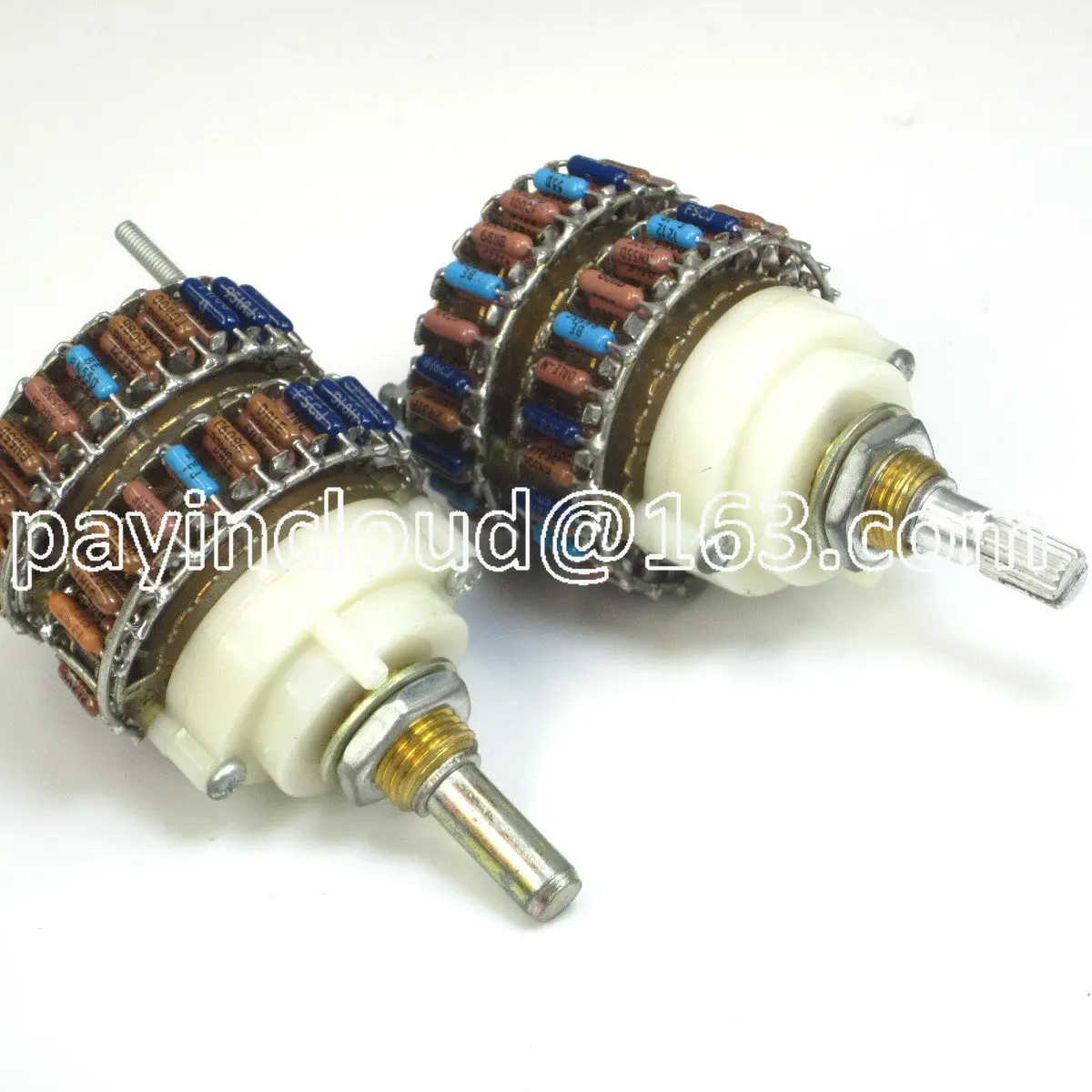 

4 × 24-Level Forward Split Volume Control Potentiometer Dual-Channel 50K Dale Resistor