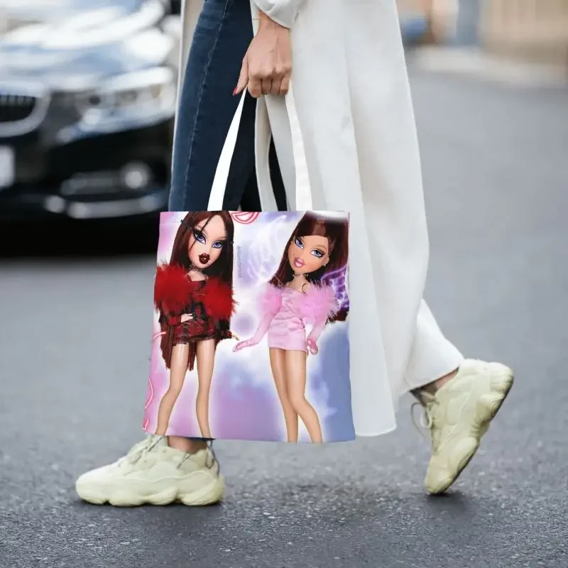 Милые сумки-тоуты для покупок brразных цветов от Monsterlool продуктовые товары