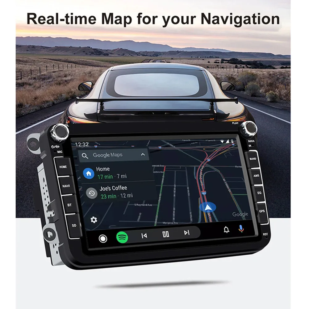 

Автомобильный беспроводной адаптер CarPlay Ai Box, смарт-приставка NXP 88W8987, модуль Wi-Fi с автоматическим подключением к проводной автомобильной при...