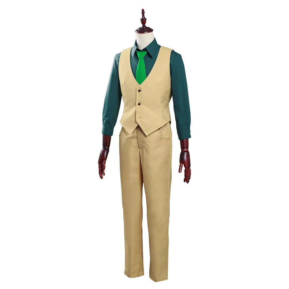 Аниме Kemono Jihen Kohachi Inugami Косплей Костюм Рубашка Broek Одежда Хэллоуин Карнавальный