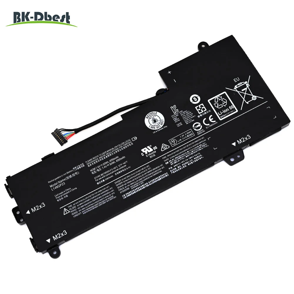 BK-Dbest L14M2P23 L15M2PB6 Аккумулятор для Lenovo IdeaPad 100-14IBY 500S-13ISK 510S-13IKB женская модель L14S2P22 L14M2P24