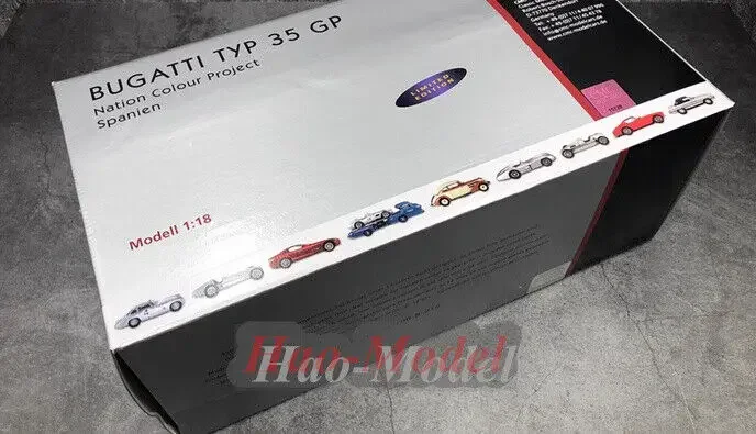CMC 1/18 для Bugatti T35 # 18 1924 Модель автомобиля из сплава детские игрушки подарки на день
