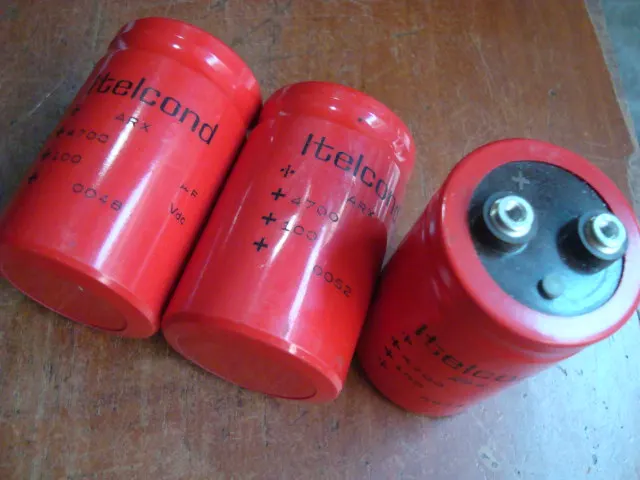 Красный электролитический конденсатор для фильтра халат 100 в 4700 мкФ Цена 1 шт. |