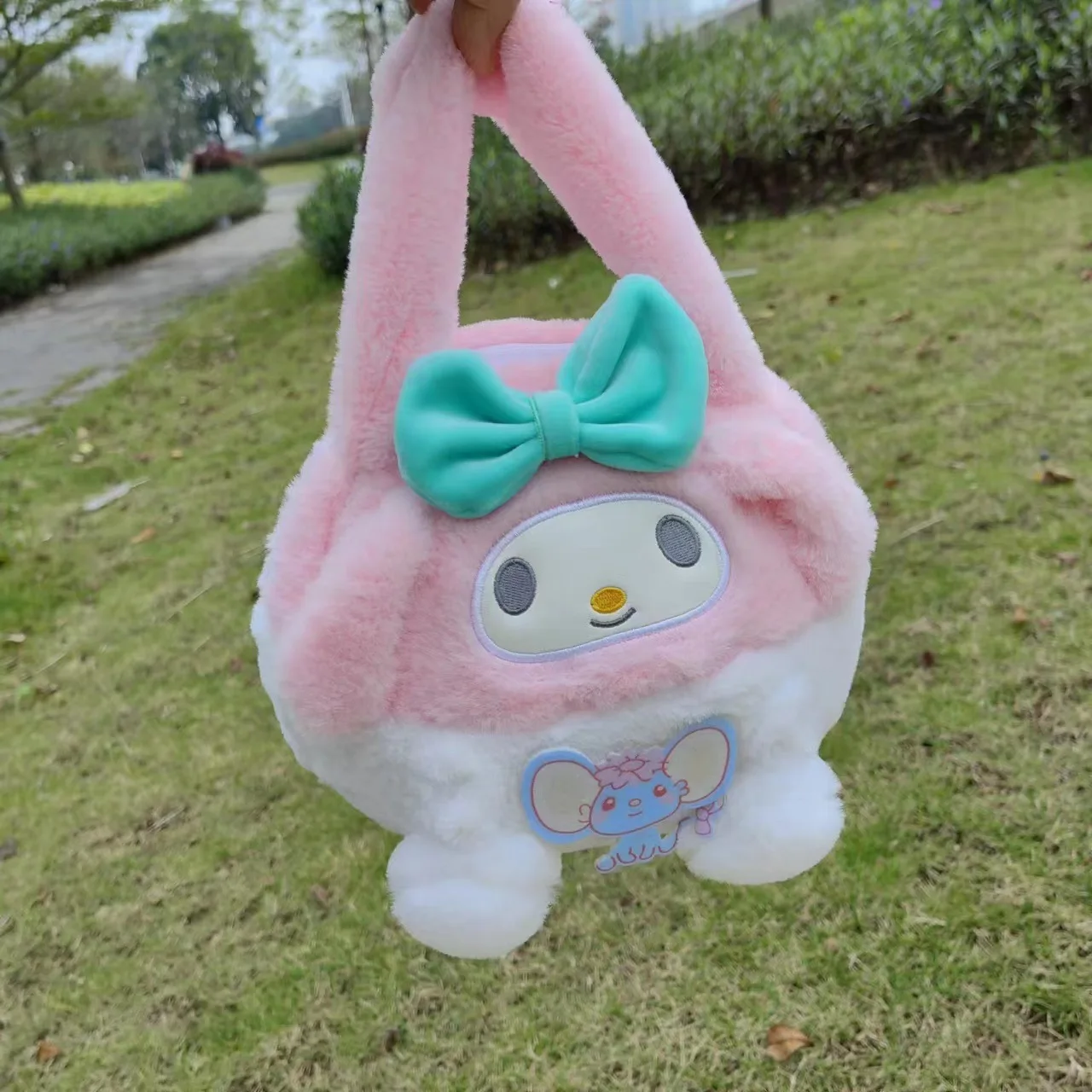 

Аниме Sanriod игрушки Bandai 25 см Kawaii Kuromi Mymelody Cinnamorol плюшевые мягкие набивные животные подарки для мальчиков и девочек