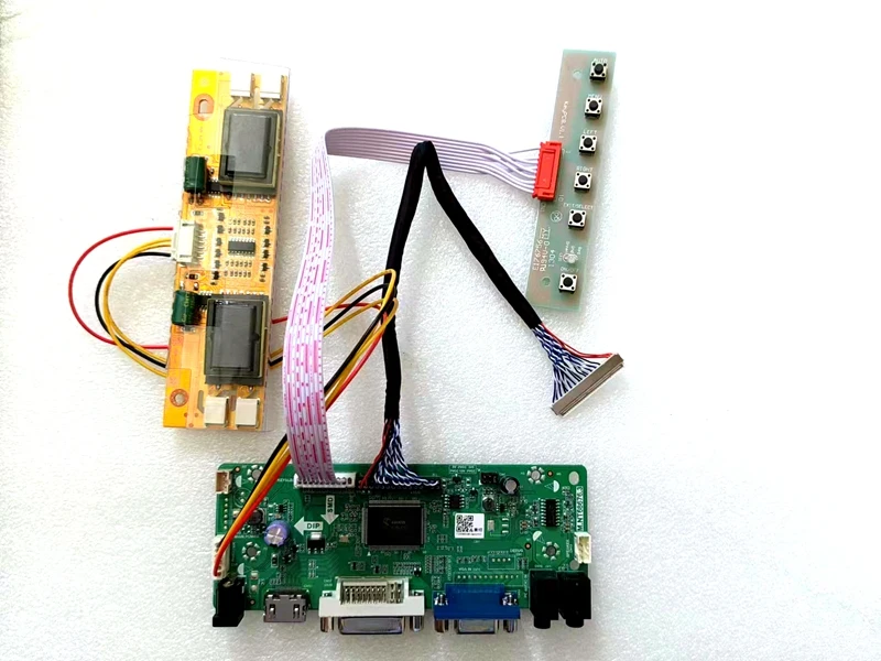 Yqwsyxl комплект для LM215WF1-TLF1 / LM215WF1-TLA1 1920X1080 ЖК-дисплей дисплей панели HDMI + DVI + VGA ЖК-дисплей светодиодный экран контроллер драйвер платы