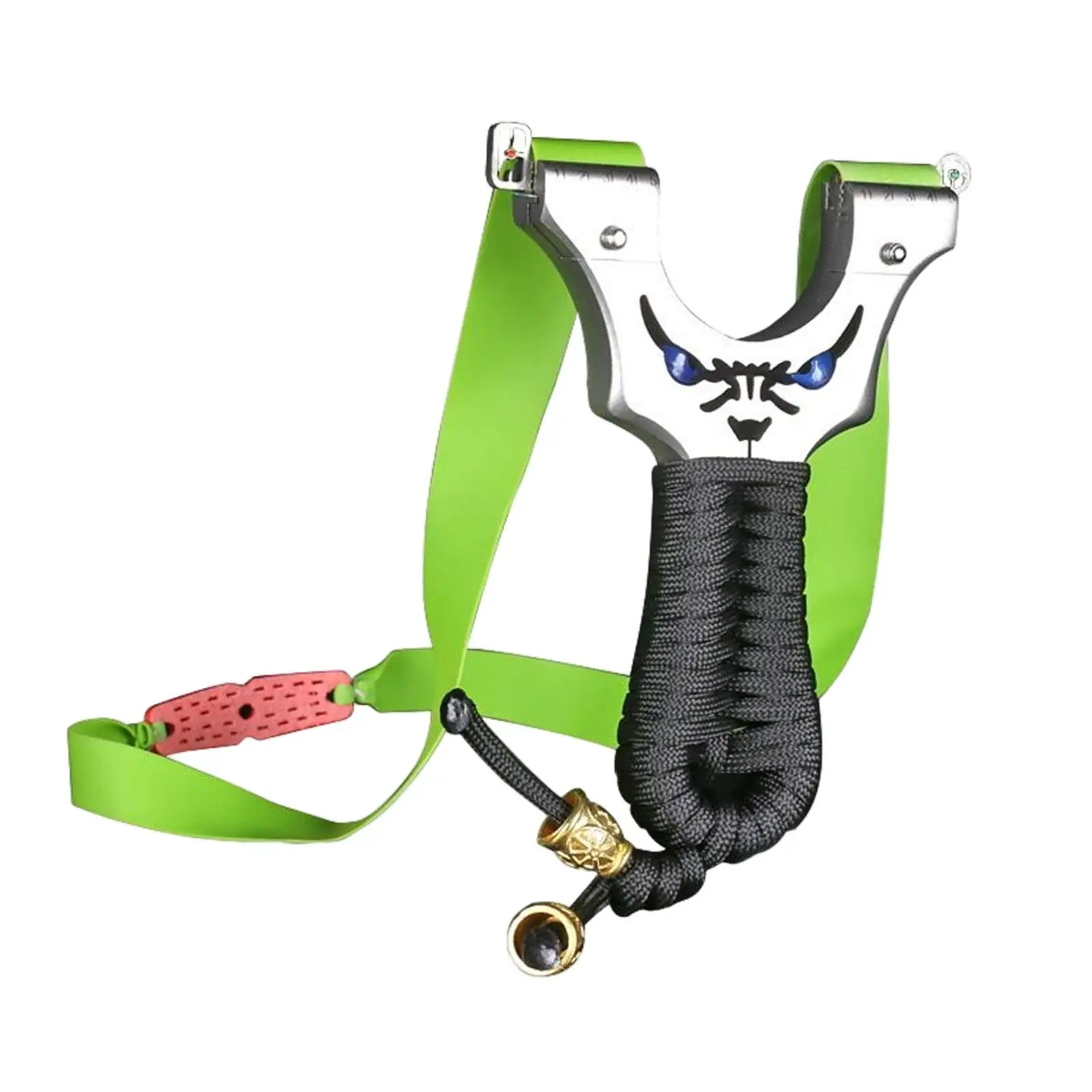 

Pocket slingshot with Rubber Band Target Metal Powerful Professional Competition Entertainment Hunting Slingshot Games