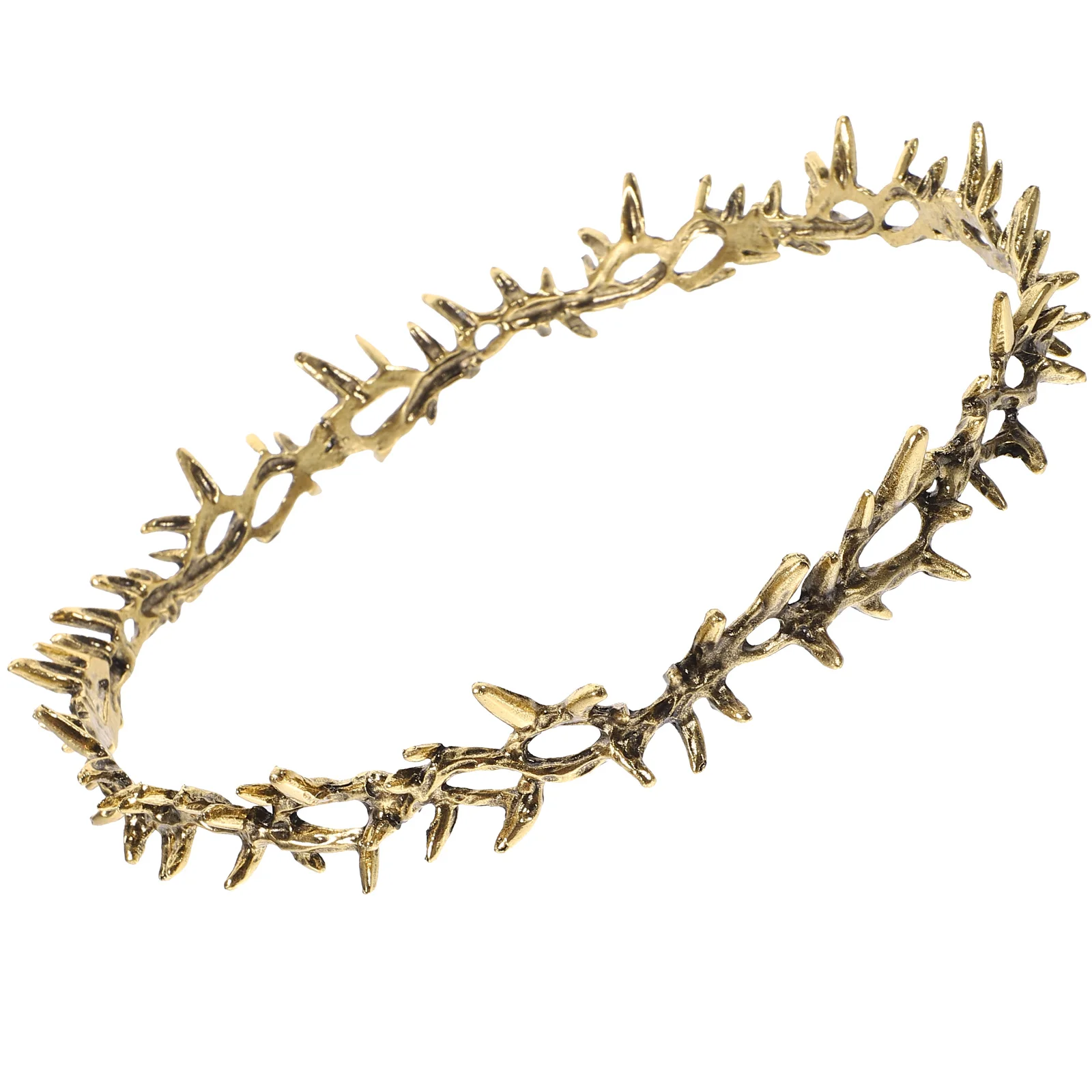 Корона шипов вечерние аксессуары для волос древняя серебряная повязка на голову