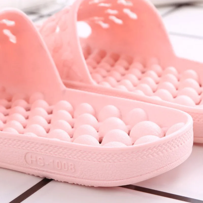 Couple Bathroom Anti-skid Special Slippers 2022 Summer Indoor Bath Leaking Quick-drying Women's Slippers