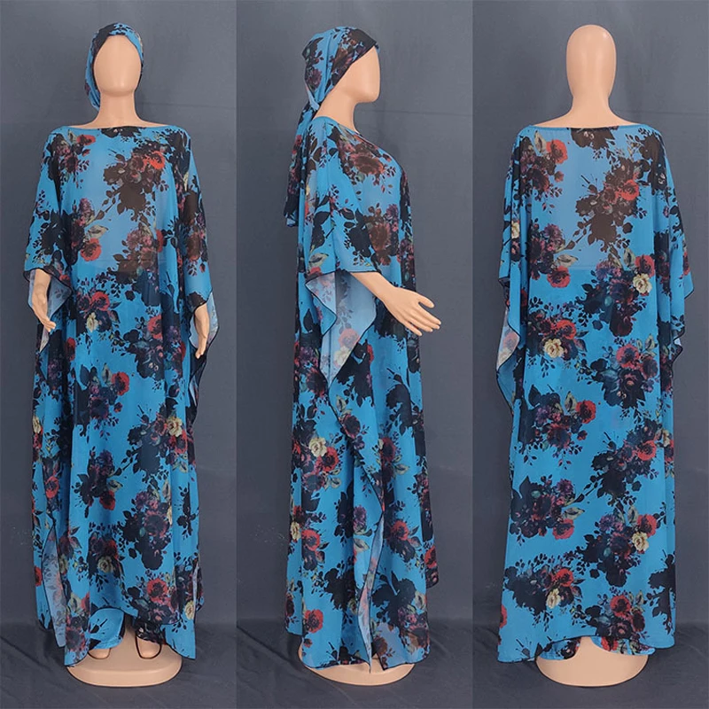 Kaftan Pants Set African Maxi Dresses For Women Abaya Dubai Turkey Muslim Fashion Dress Islam Clothing Vestidos Robe Musulman