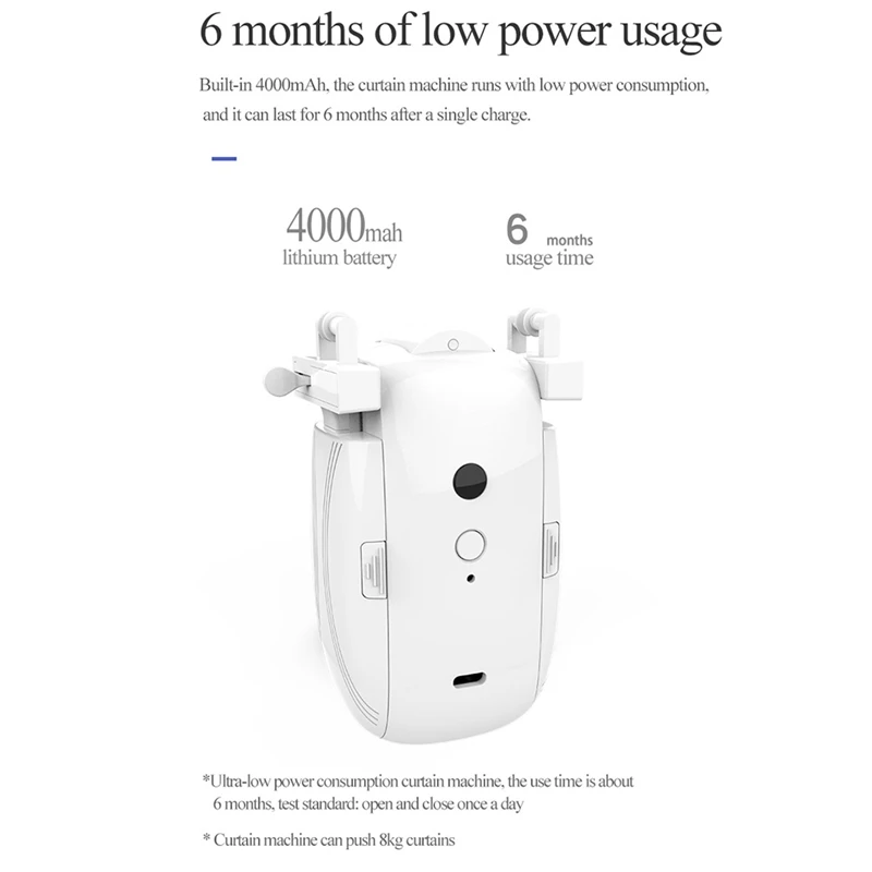 Умные занавески JABS TUYA Zigbee Robot T/U-Rail автоматическое устройство для открывания штор