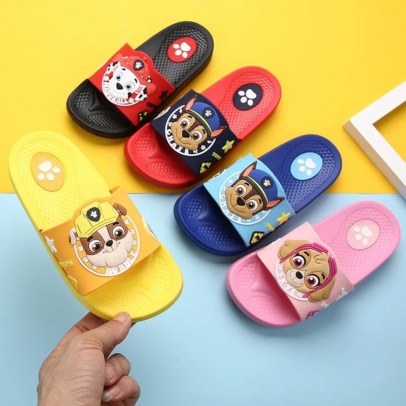 

PAW Patrol Kids Slippers Toddler Girl Shoes Funny Slippers Boys Shoes Beach Kids Sneakers Sandals EVA Non-slip Baby Slides Shoes