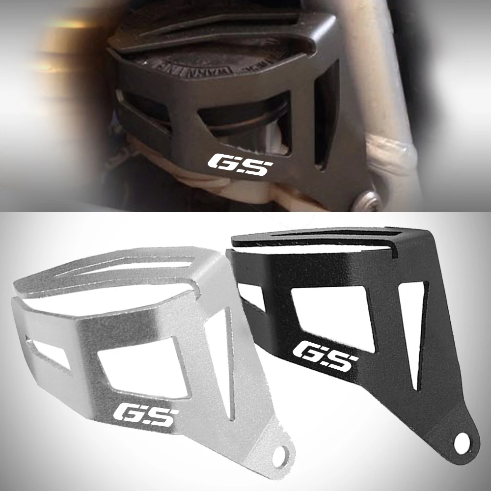 

GS ADV 1200 For BMW R1200 GS R1200GS LC ADV R1250GS R 1250 GS 2021 Rear Brake Pump Fluid Tank Reservoir Guard Protector Cover