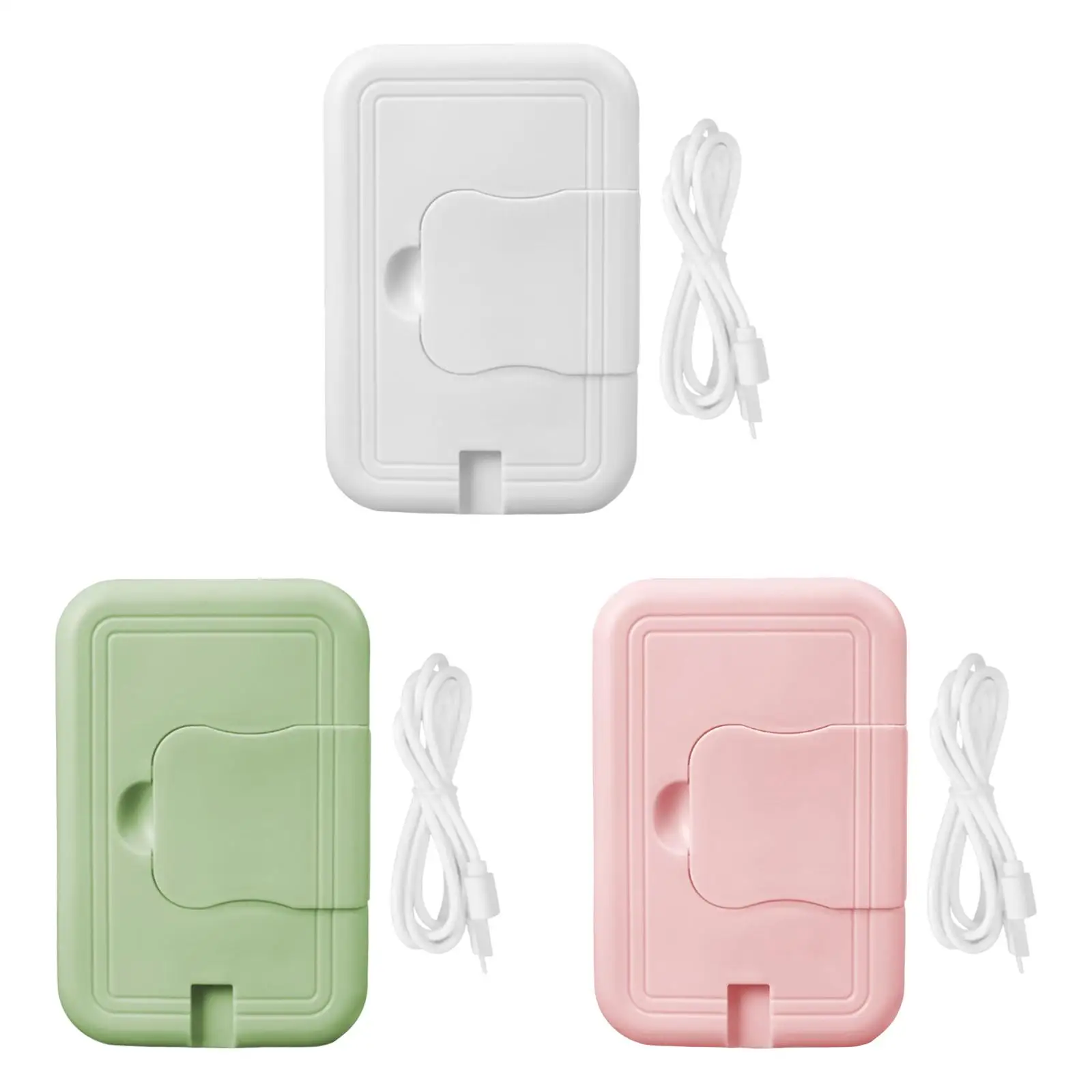 

Plastic Wet Tissue Heating Box Baby Wet Wipes Warmer for Travel Household