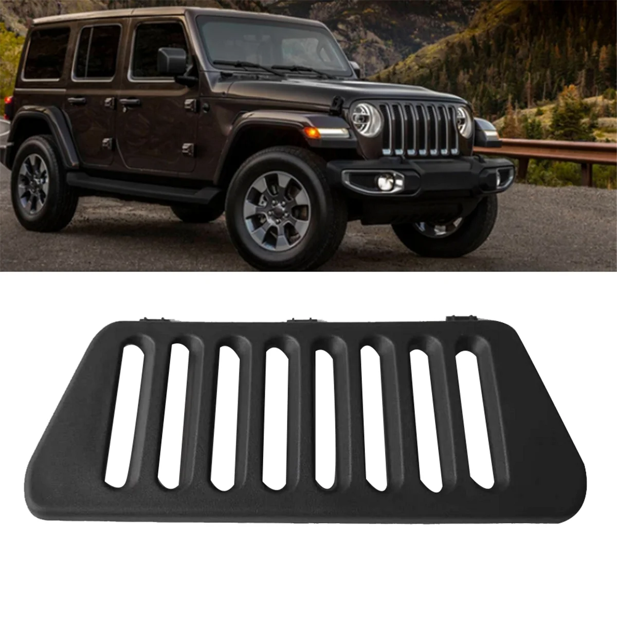 5KJ01DX9AC Решетка задней двери автомобиля 5KJ01XDVAC для Jeep Wrangler JK 2011-2018 Внутренняя