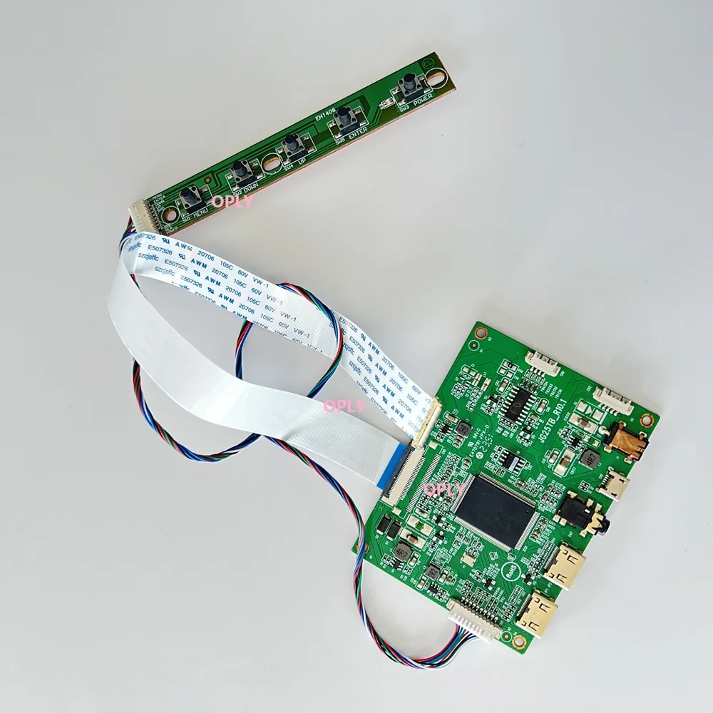 EDP 2 mini HDMI-совместимый комплект платы контроллера micro USB для B140XTN07.3 B140XTN07.2 B140XTN07 1366X768