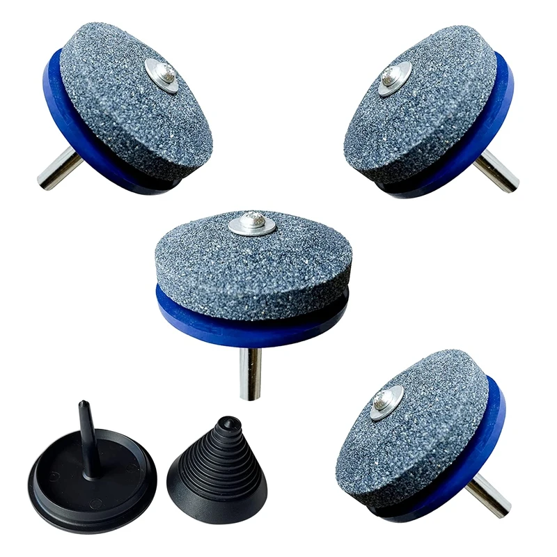 

Lawn Mower Blade Sharpener for Many Types of Blades,Powerful Whetstone Grinder Used on Any Type of Drill Hand Drill