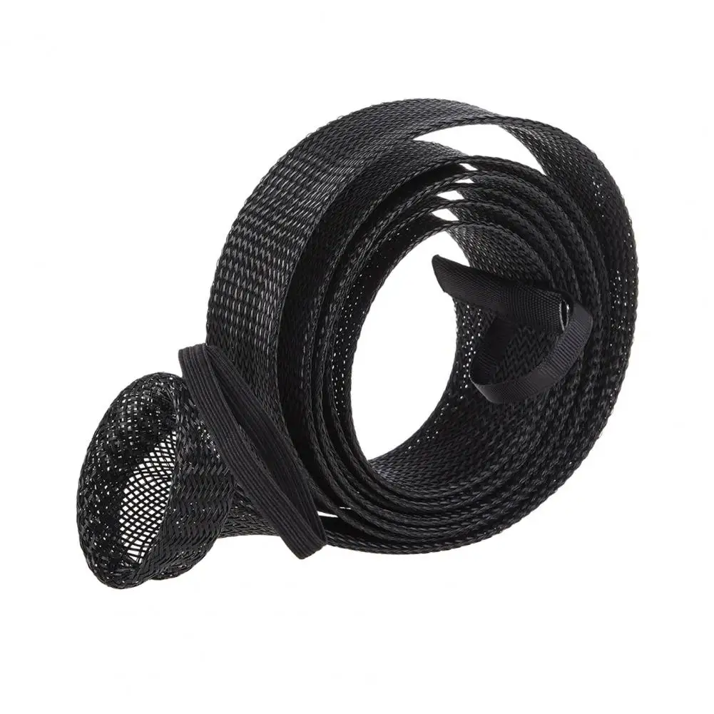 Аксессуар модный плетеный сетчатый протектор для удочки устойчивый к разрыву