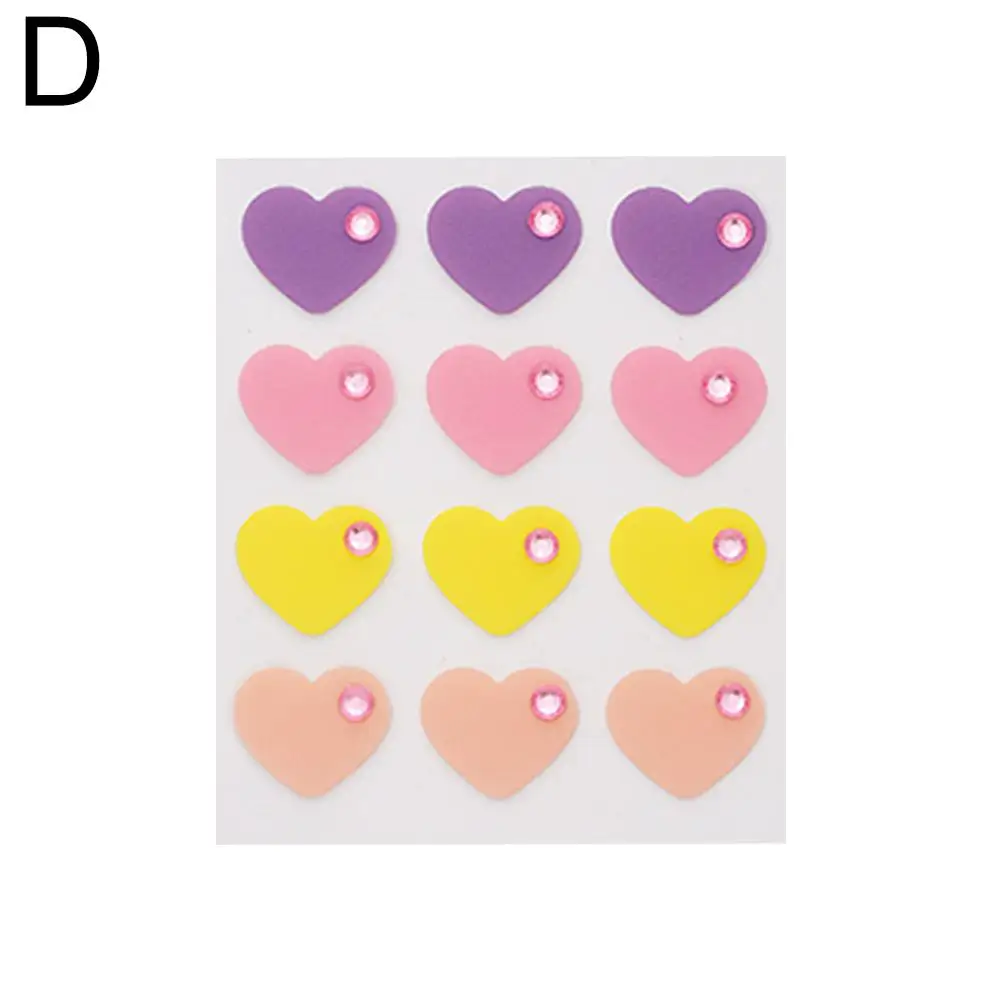 Новые Гидроколлоидные патчи Dimond в форме сердца прыщиков салициловые наклейки