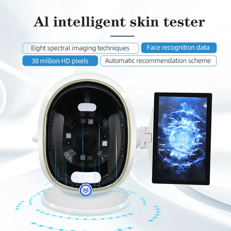 2024 новейший портативный анализатор лица сканер камеры тестер машина для анализа