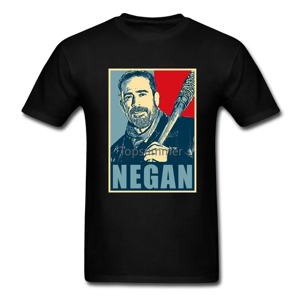 

Big Tall Negan The Walking Dead Tee For Men Simple Fashion Short-Sleeved Sexy Male Shirts Vintage Looking Clothing