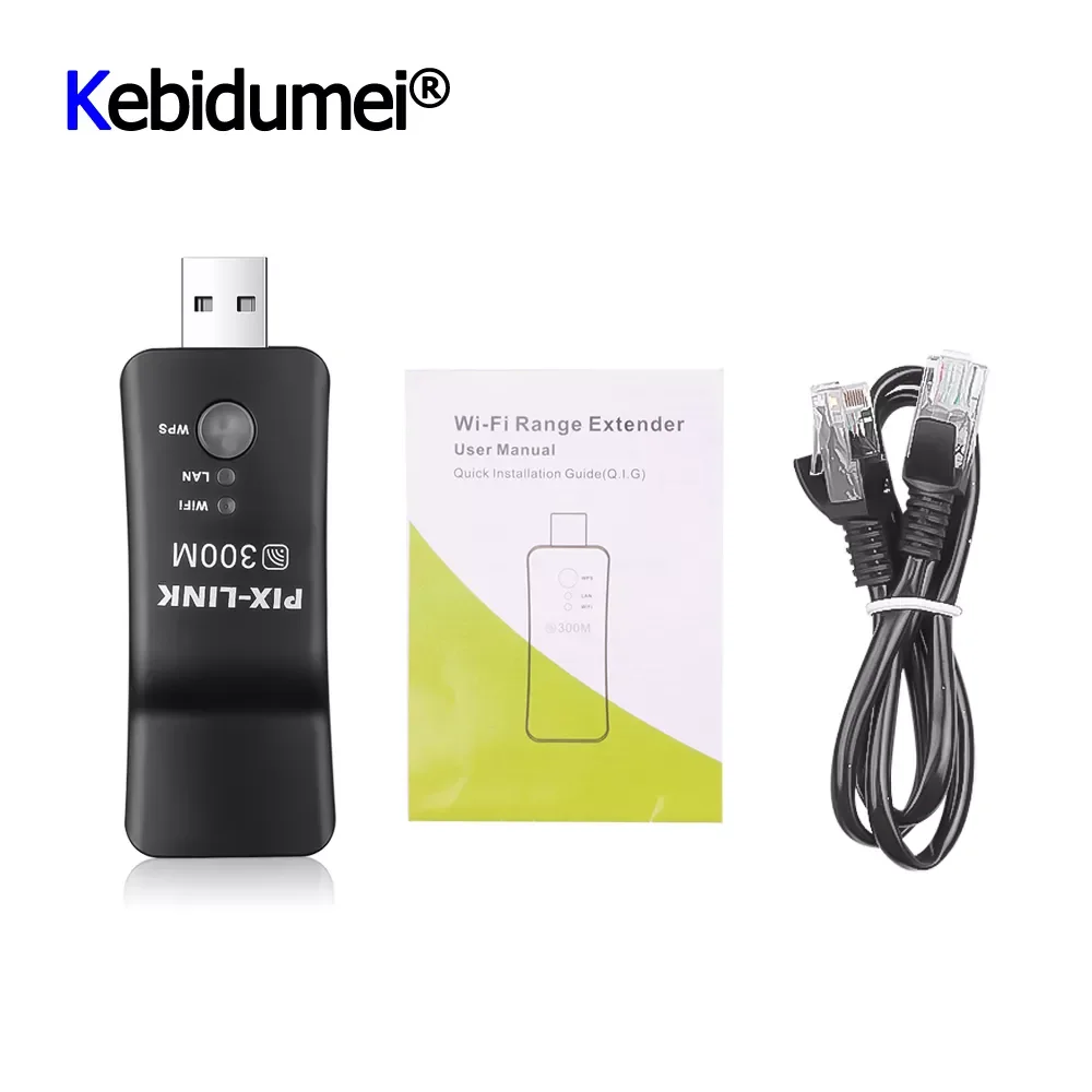 

Новинка 300M USB беспроводной смарт-ТВ Wifi адаптер TV Stick клиентский телевизор