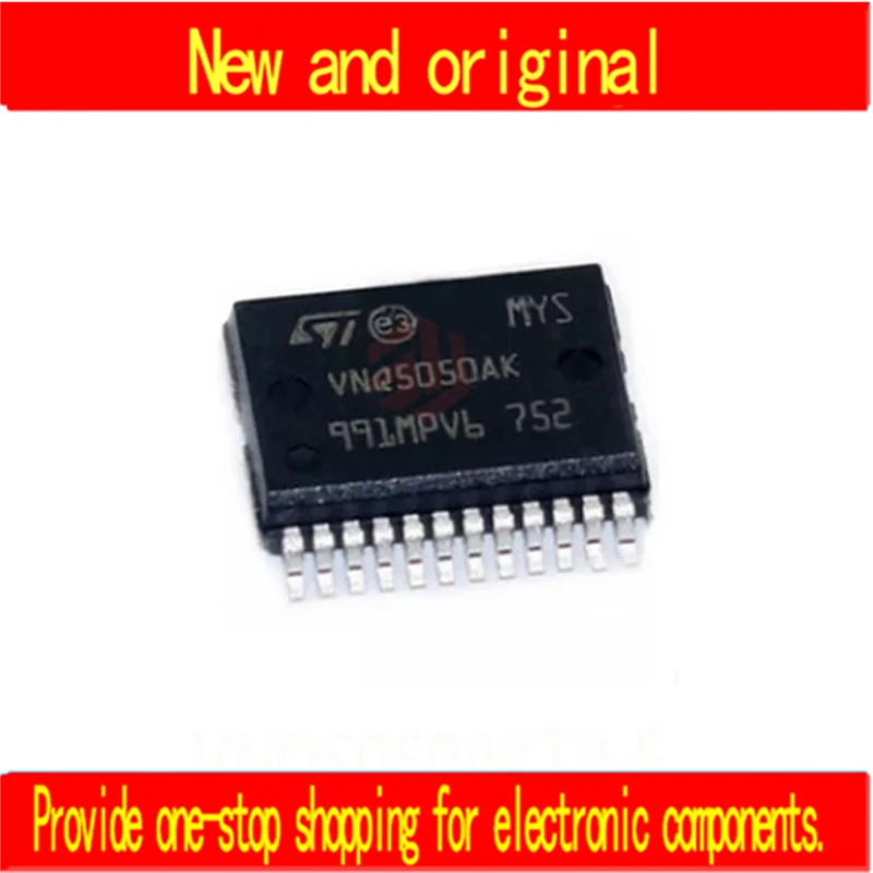 

1pcs/Lot 100% New and Original VNQ5050AKTR-E VNQ5050AKTR VNQ5050AK SSOP24 Chipset