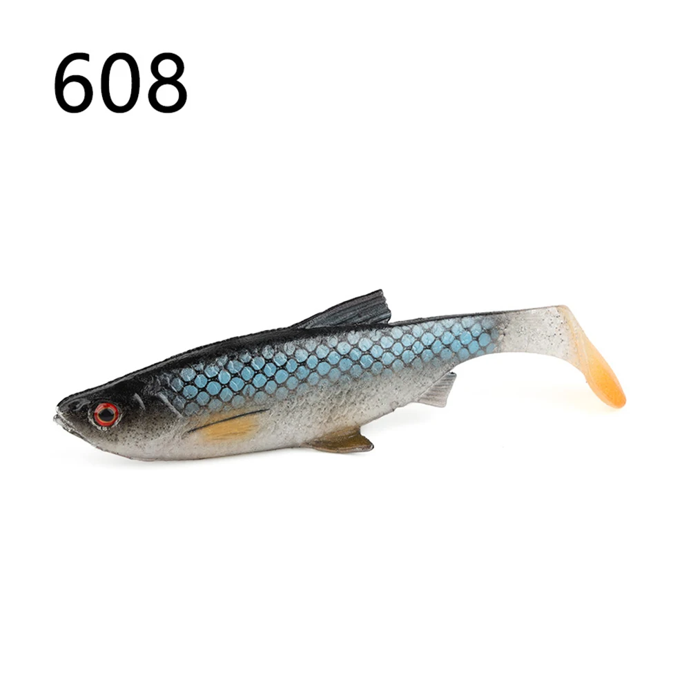 

1pc Fishing Lure Soft Body Paddle Tail Swimbait Soft Bait Silicone Bionic Fish Baits Catfish Bass Pike Carp Fishing Lures Pesca
