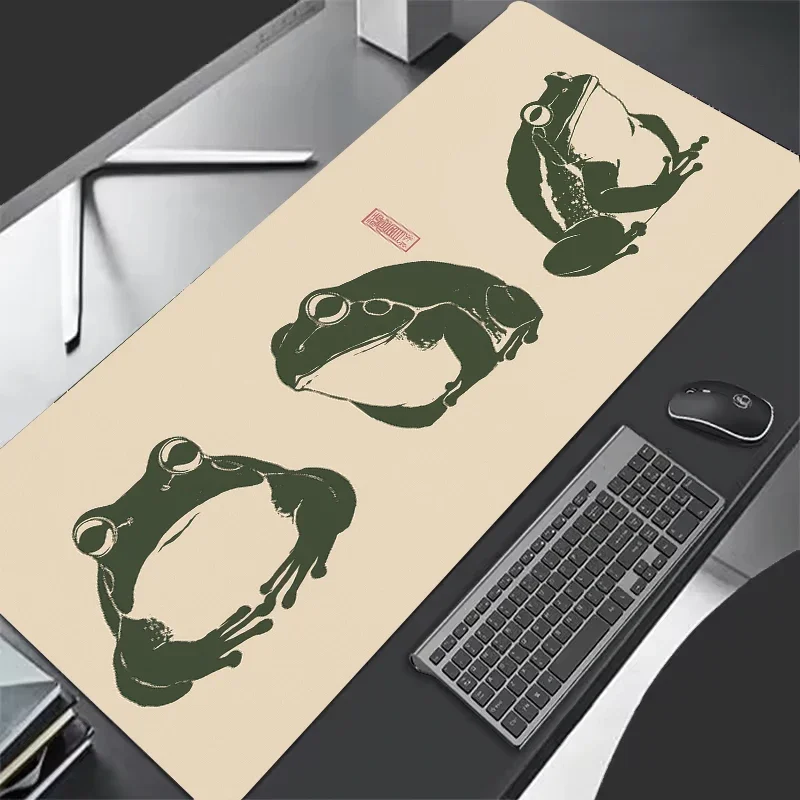 Новые поступления коврик для мыши с милой лягушкой большой размер клавиатуры