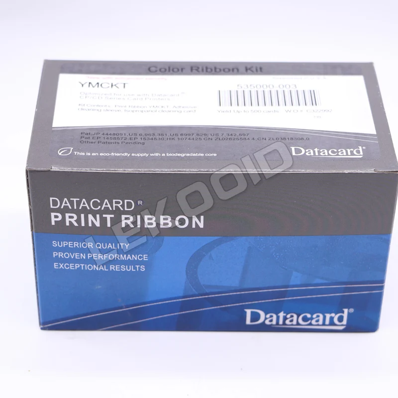 Цветовая лента ymcko для принтера id-карт оригинал карта данных CD800 535000-003