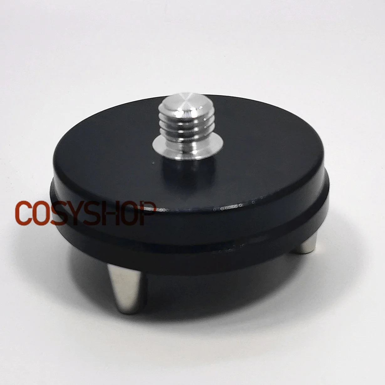 Черная требраха с оптическим вертикальным и GPS-адаптером, крепление 5/8"х11 с вращающимся винтом для тахеометра GNSS.