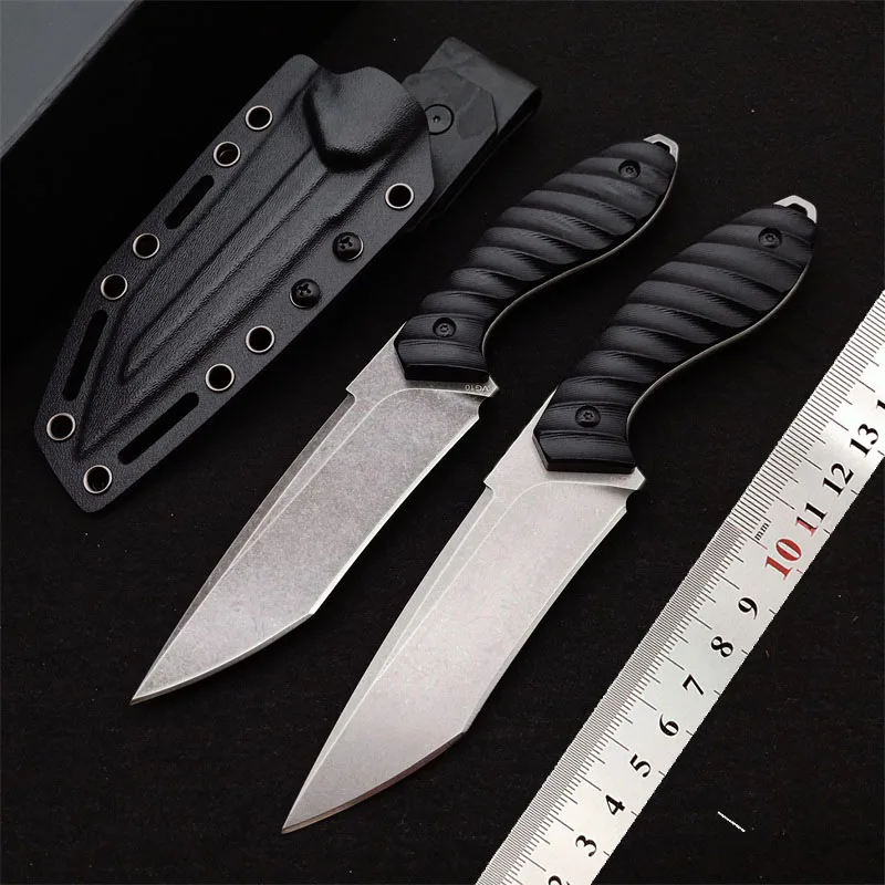 2022 New MBB M2 Tactical Fixed Blade Knife VG10 Blade G10 Handle Outdoor Hunting Wild Survival Small straight knives