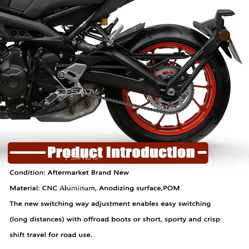 Для YAMAHA MT-09 MT09 2020-2024 2021 2022 2023 аксессуары для мотоциклов Регулируемый складной