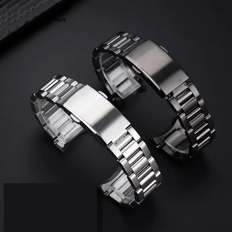 Высококачественный твердый браслет из нержавеющей стали для часов Blancpain 50 поиск