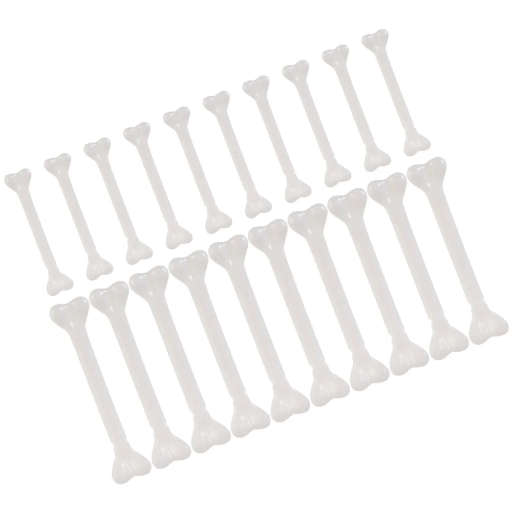 

36pcs Toys Artificial Plastic Bone Fake Skulls Bones DIY Necklace Accessories