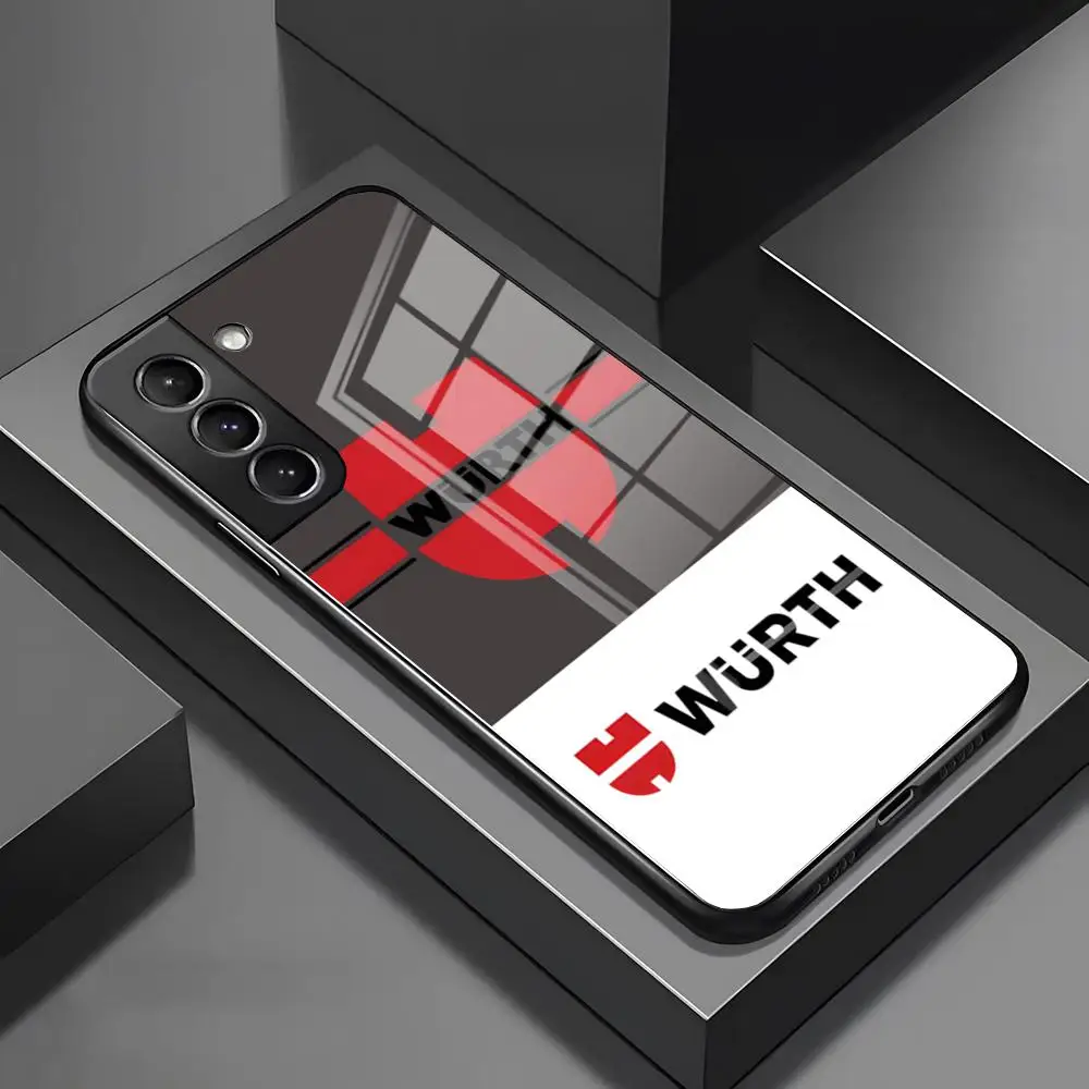 Фото Чехол для телефона Ger Wurth для Samsung S25 A54 A55 FE S23 S24 Ultra A53 A34 A16 A15 Plus A05s S20 S21 A25 Note 20 10 Glass Cover №3
