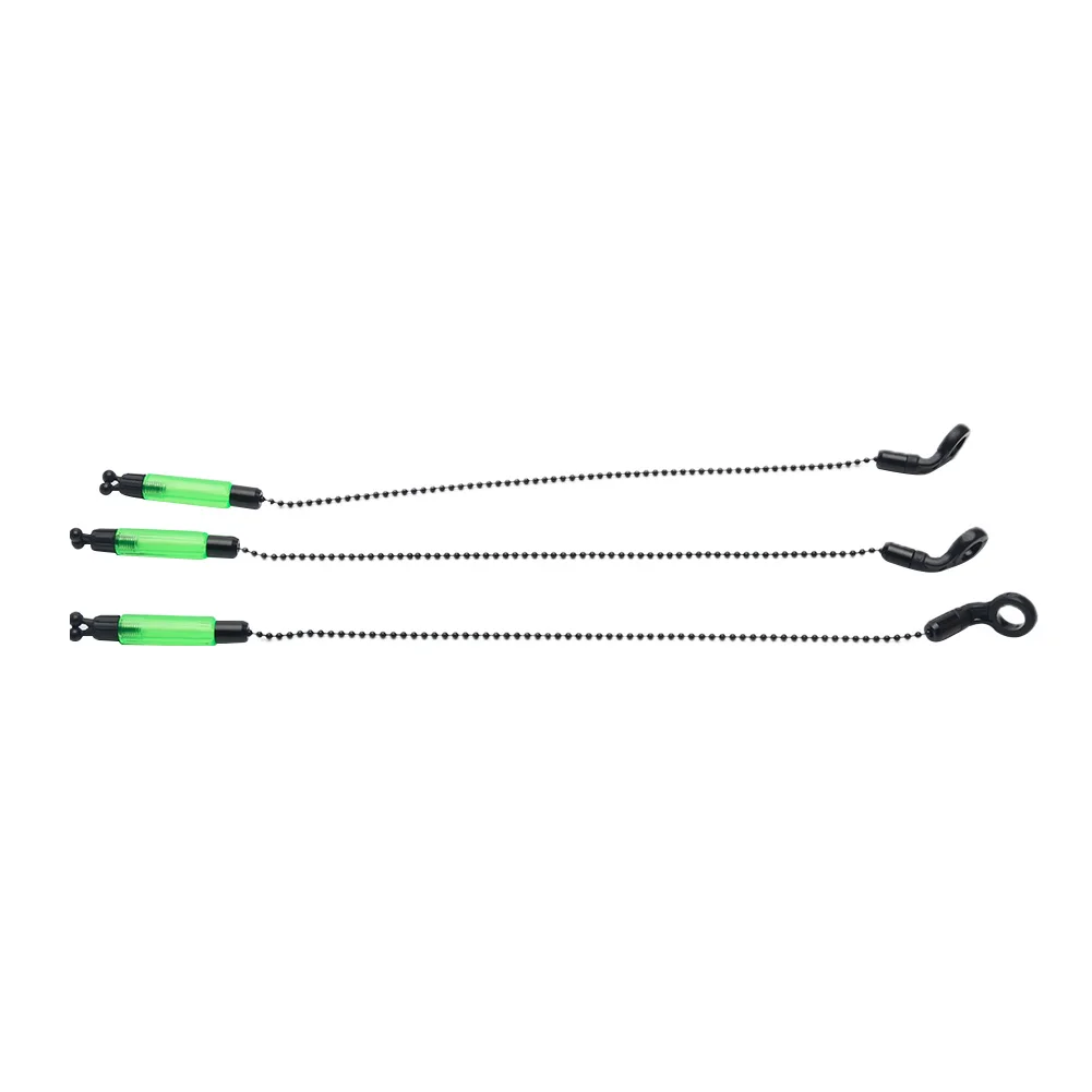 

3pcs Fishing Alarms Accessories Carp Swinger Bobbins Hangers Tackle Practical Rod Portable Illuminated Bite Indicator Alerter