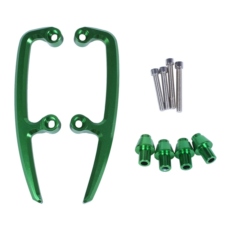 

Rear Grab Bars Rear Seat Pillion Passenger Grab Rail Handle for Kawasaki NINJA650 Z650 NINJA 650 2017-2021(Green)