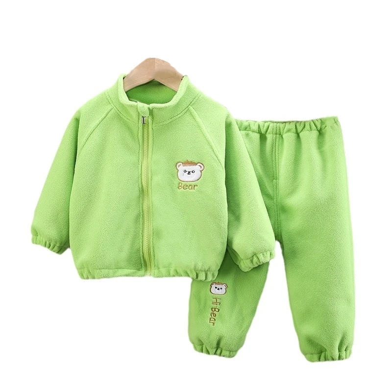 2 шт./комплект утепленная куртка и штаны для мальчиков девочек