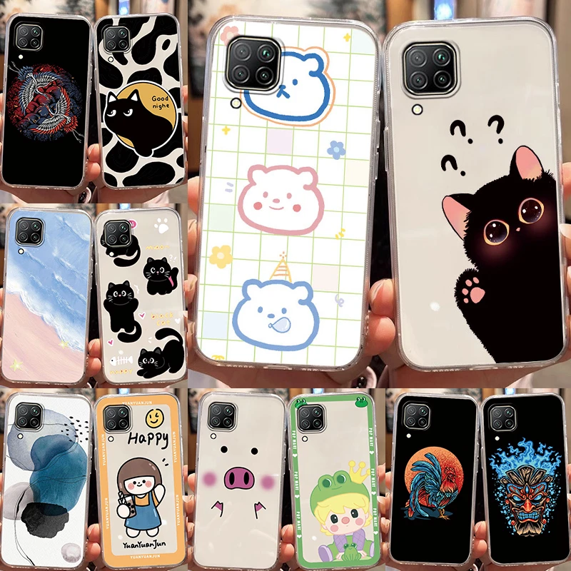 Чехол для телефона Huawei Y6 Y6S Y7P Y9 Y7 Prime 8A 9 Plus P40 Lite E 9C P30 Pro Mate 20