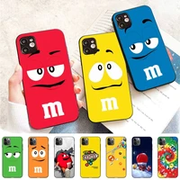 yinuoda mini chocolate beans phone case for iphone 11 12 13 mini pro max 8 7 6 6s plus x 5 s se 2020 xr xs 10 case