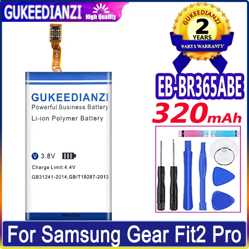 

New Bateria 320mAh Replacement Battery For Samsung Gear Fit2 Fit 2 R360 Fit2 Pro Fitness SM-R365 R365 High Quality Battery