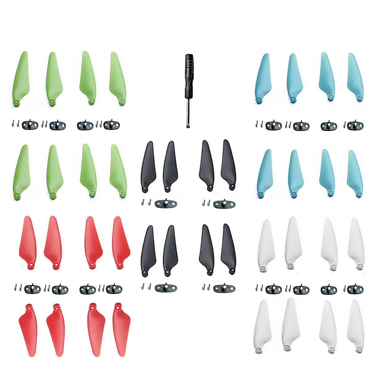 

New 16 Pieces of Propeller for Hubsan Zino PRO Zino 2 H117S Aerial Four-axis Aircraft Accessories Remote Drone CW CCW Shovel Toy