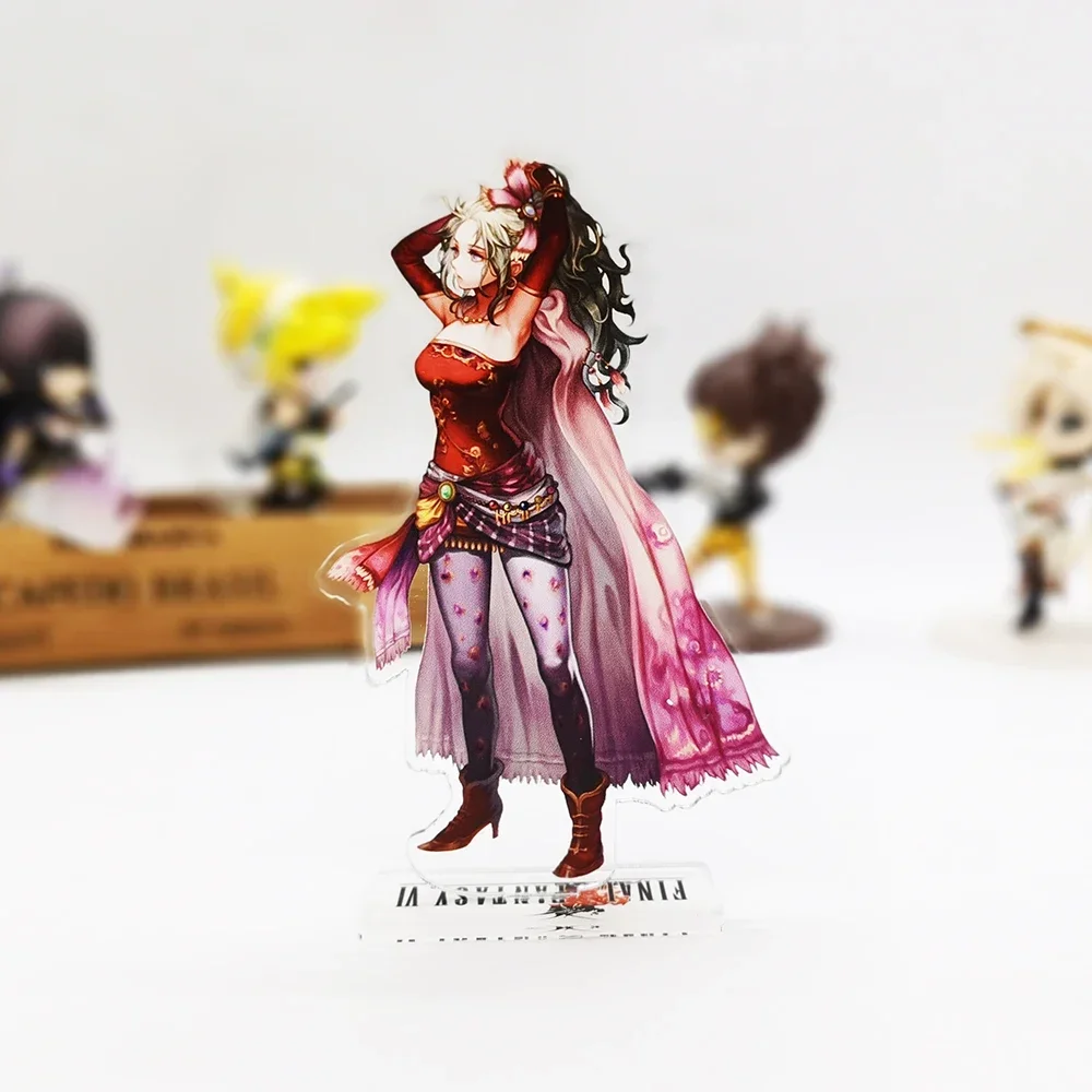 FF6 VI Terra Branford Dissidia игрушка акриловая подставка статуэтки украшение стола торт