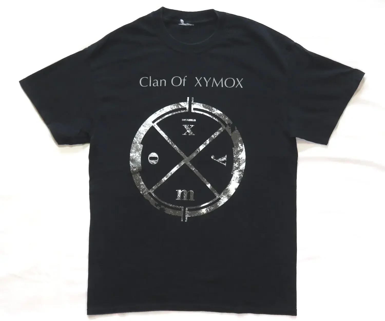 Футболка с коротким рукавом эмблемой clon Of Xymox