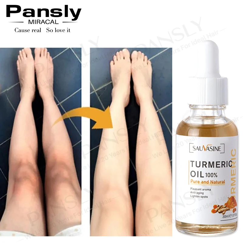 

Facial Lightening Brightening Serum Turmeric Oil Anti-wrinkle Anti-aging Promote Blood Circulation Makes Skin Smooth and Shiny